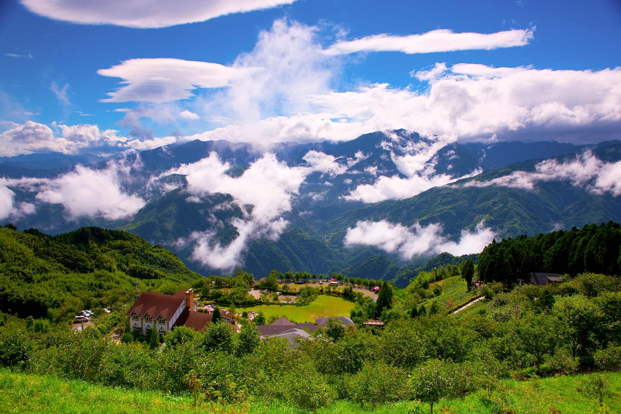 【8人小巴】新竹★山上人家歐風氛圍品味食光★